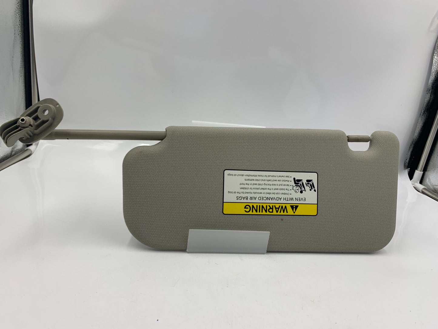 2012-2017 Kia Rio Passenger Sun Visor Gray OEM C01B50022