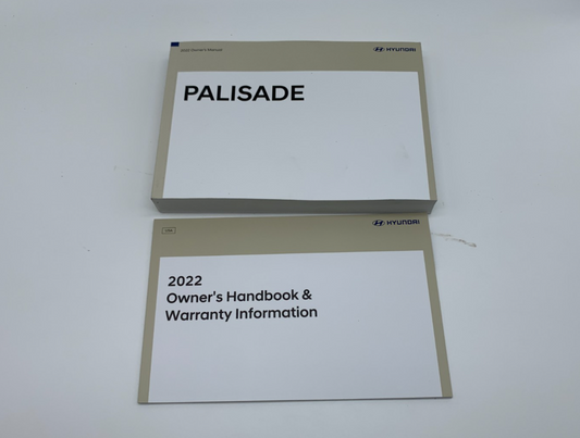 2022 Hyundai Palisade Owners Manual Set OEM B04B49016
