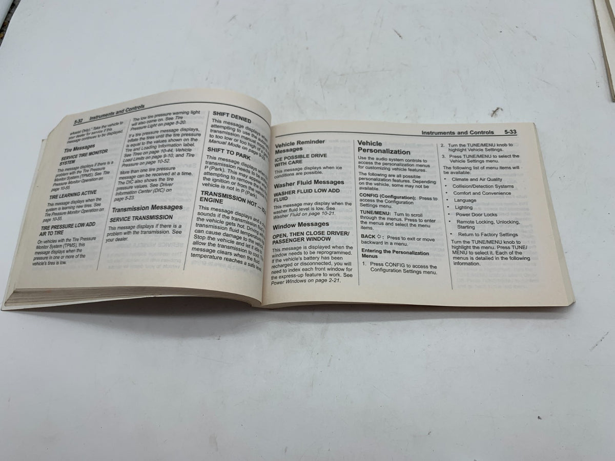 2014 Chevrolet Malibu Owners Manual Set OEM B03B34006