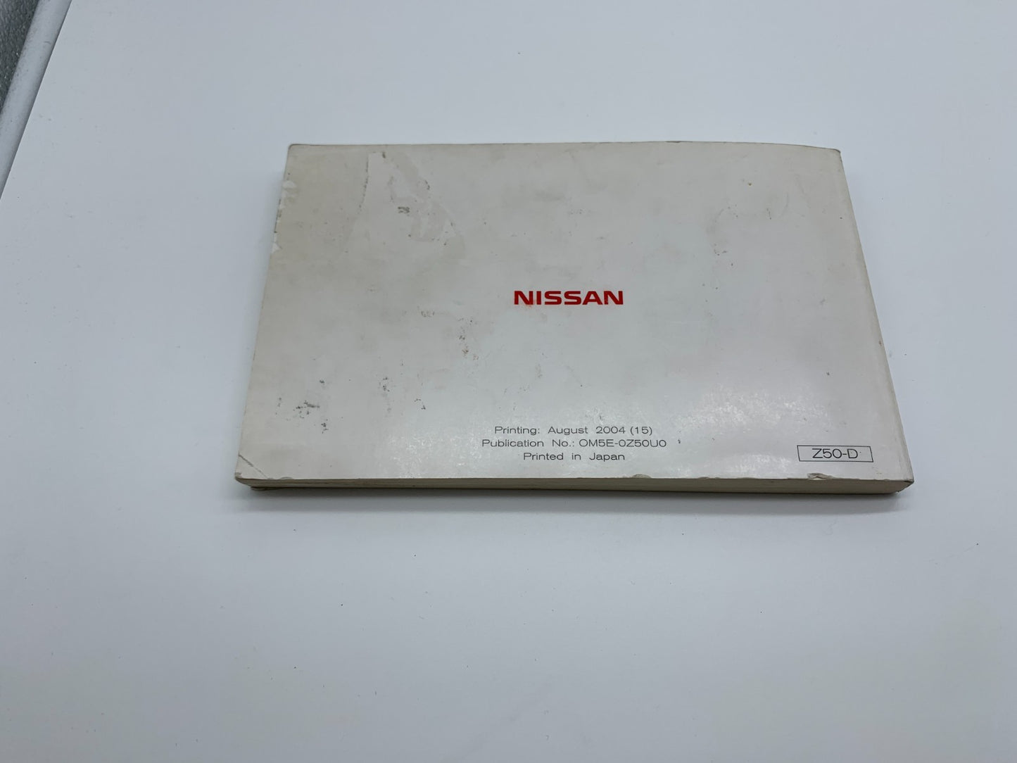 2005 Nissan Murano Owners Manual OEM A04B31004