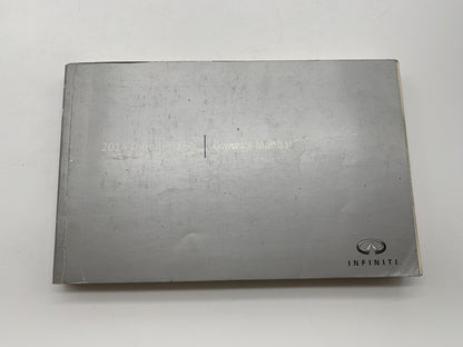 2014 Infiniti QX60 QX 60 Owners Manual Set with Case OEM A03B24050