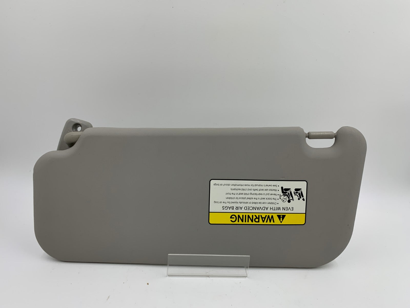 2010-2013 Kia Soul Passenger Sun Visor Sunvisor Gray OEM E03B61006