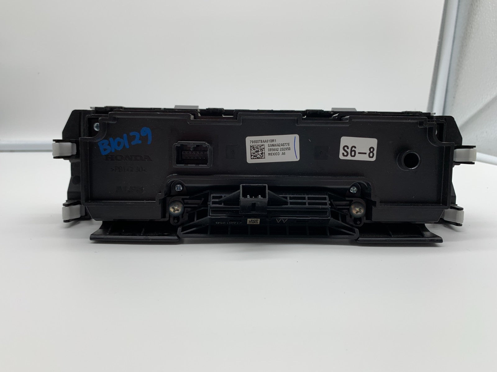 2016-2018 Honda Civic AC Heater Climate Control Unit OEM B01B55002