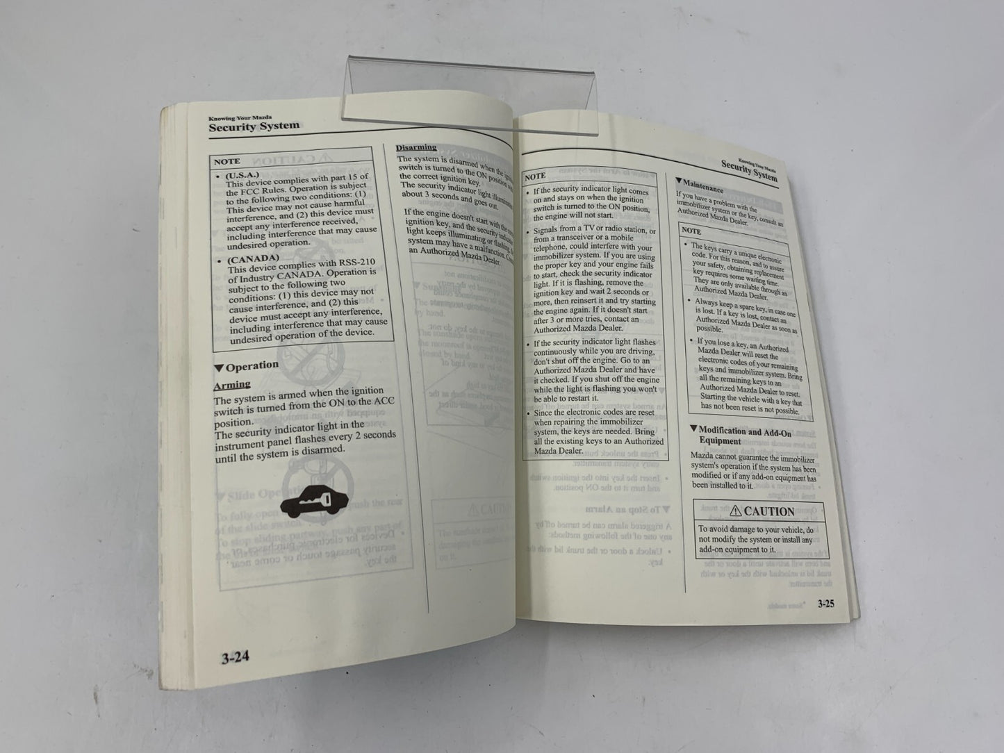 2005 Mazda 3 Owners Manual OEM D01B15025