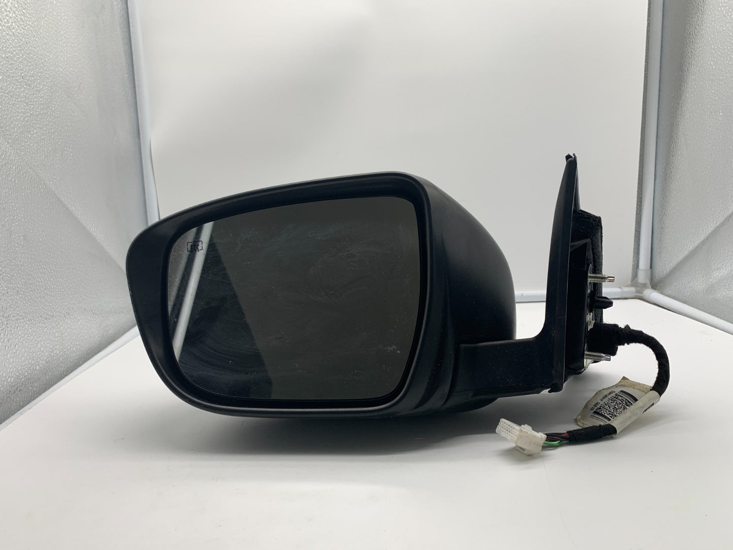 2017-2020 Nissan Rogue Driver Side View Power Door Mirror Black OEM C02B35012