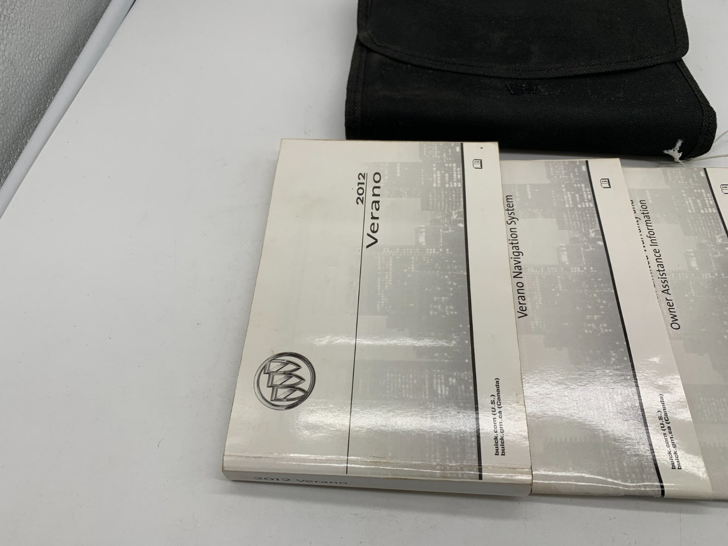 2012 Buick Verano Owners Manual Set with Case OEM A04B28005