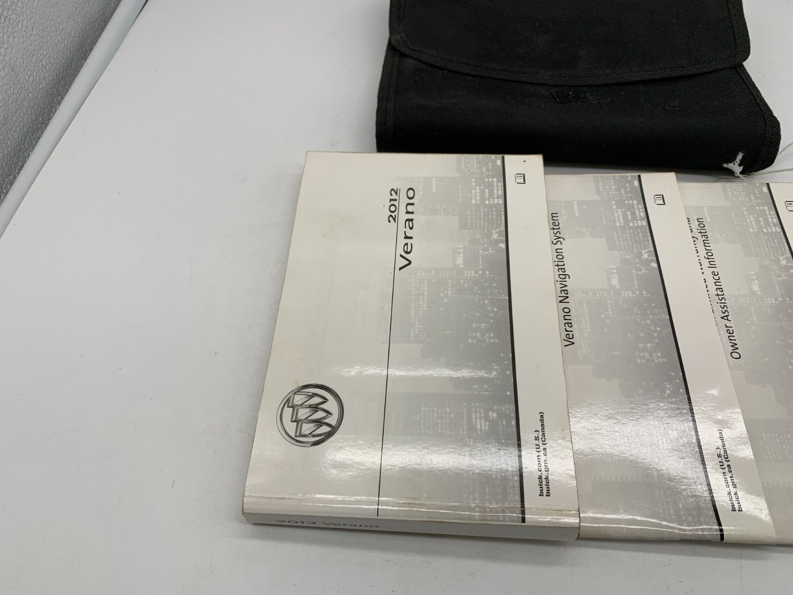 2012 Buick Verano Owners Manual Set with Case OEM A04B28005