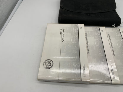 2012 Buick Verano Owners Manual Set with Case OEM A04B28005