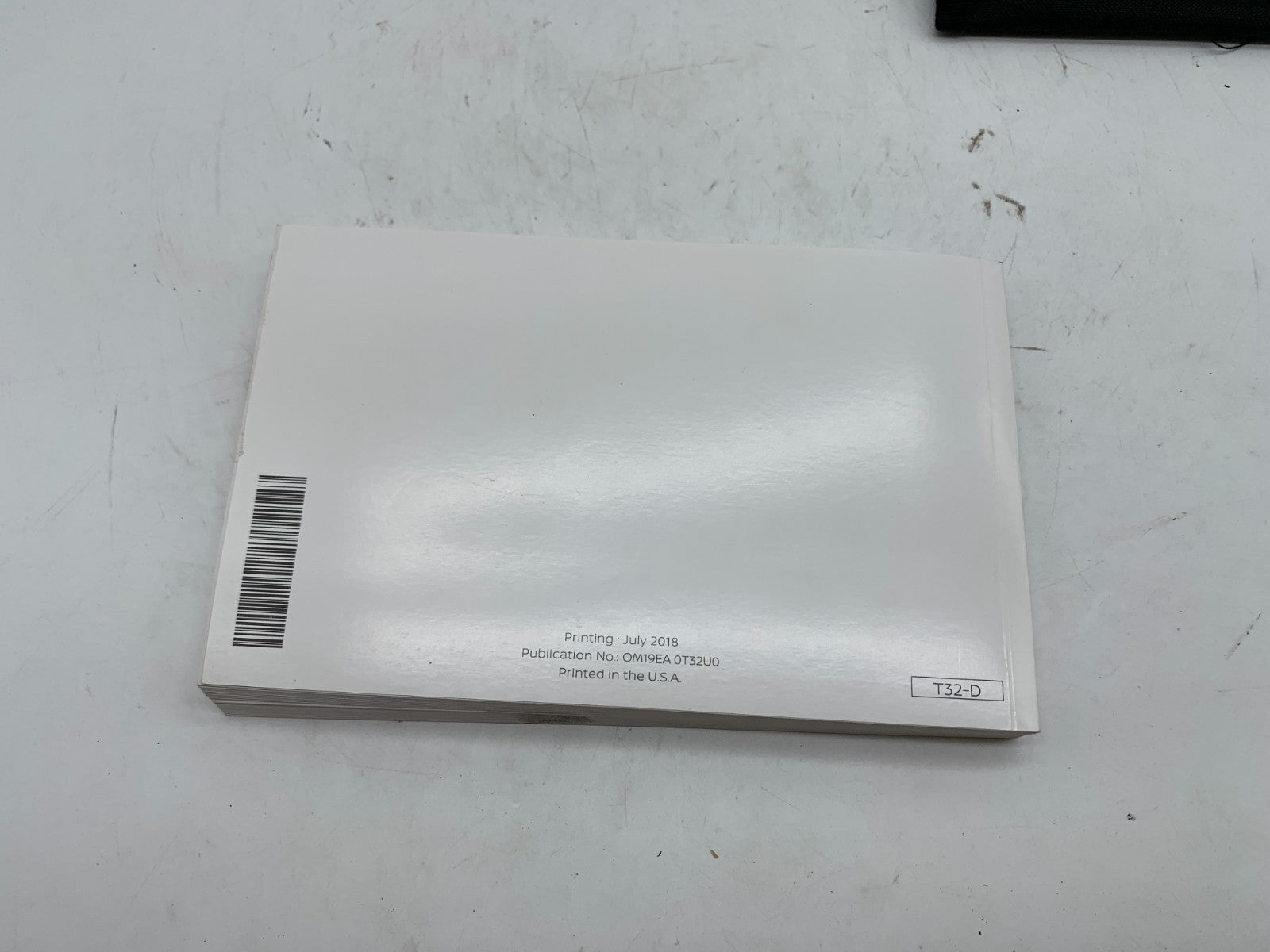 2019 Nissan Rogue Owners Manual Set with Case OEM A03B43002