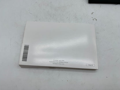 2019 Nissan Rogue Owners Manual Set with Case OEM A03B43002