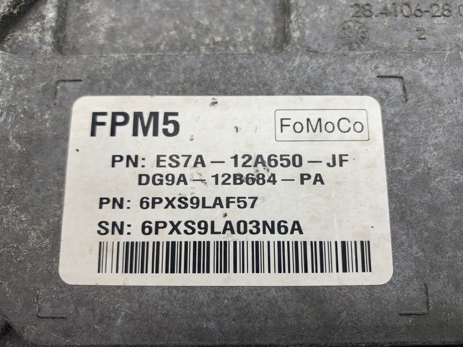 2014-2016 Ford Fusion Engine Control Module ECU ECM OEM A04B48003
