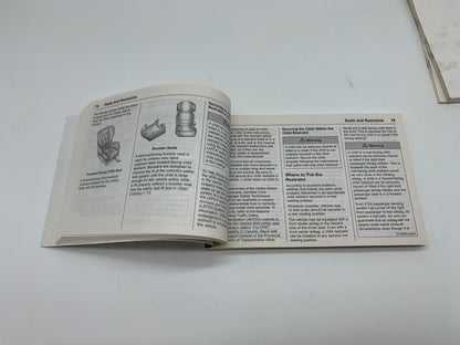 2017 GMC Acadia Owners Manual Set OEM C03B49011