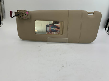2008-2010 BMW 528i Driver Sun Visor Sunvisor Gray Illuminated OEM D01B70003