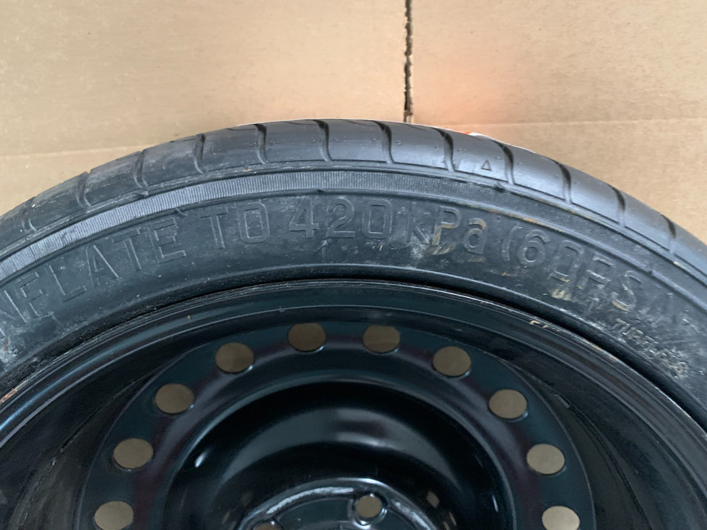 2010-2016 Buick Lacrosse Impala 17" Spare Tire Compact Donut T125/70R17 OEM