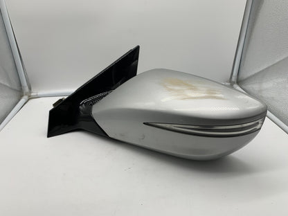 2012-2013 Hyundai Azera Driver Side View Power Door Mirror Silver OEM B04B23026