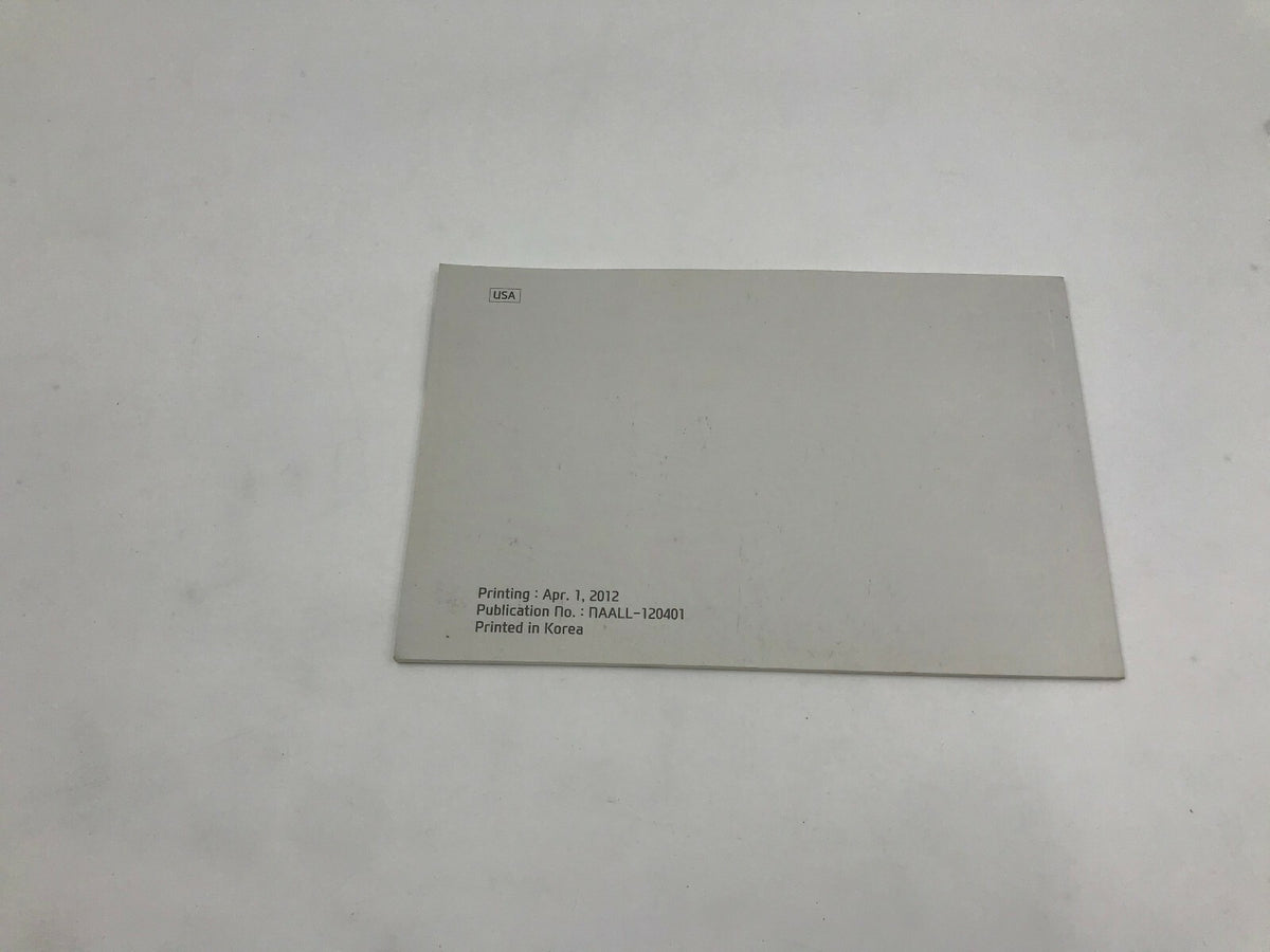 2013 Hyundai Tucson Owners Manual Set with Case OEM D01B29088