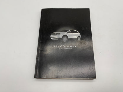 2010 Lincoln MKX Owners Manual Set with Case OEM C01B18020