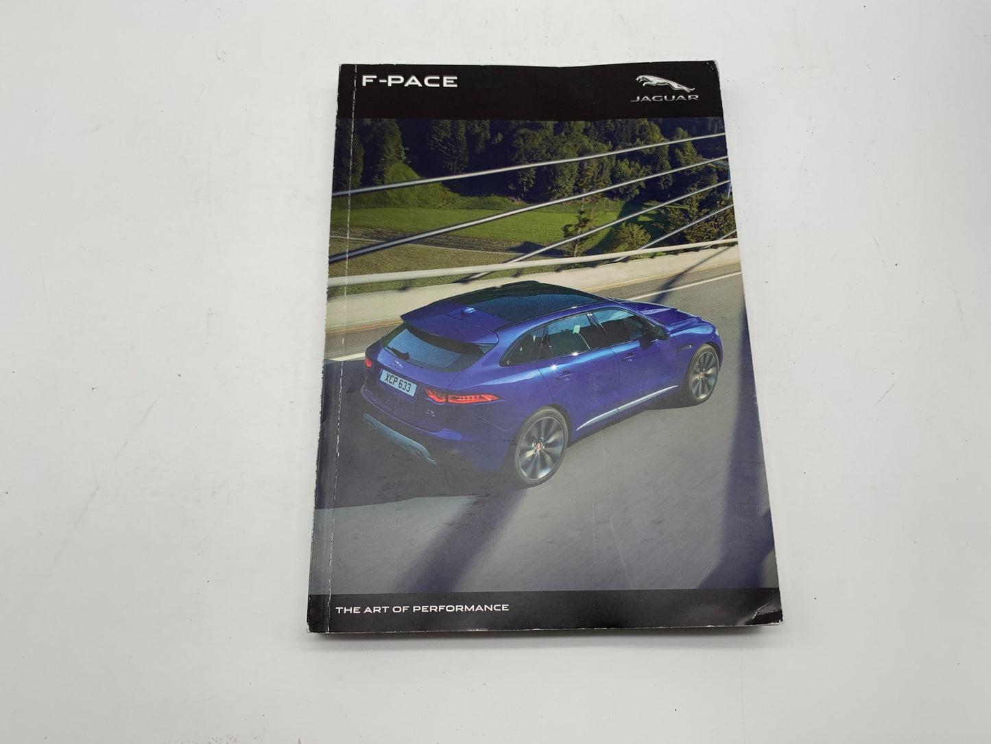 2018 Jaguar F-Pace Owners Manual Set with Case OEM B03B28030