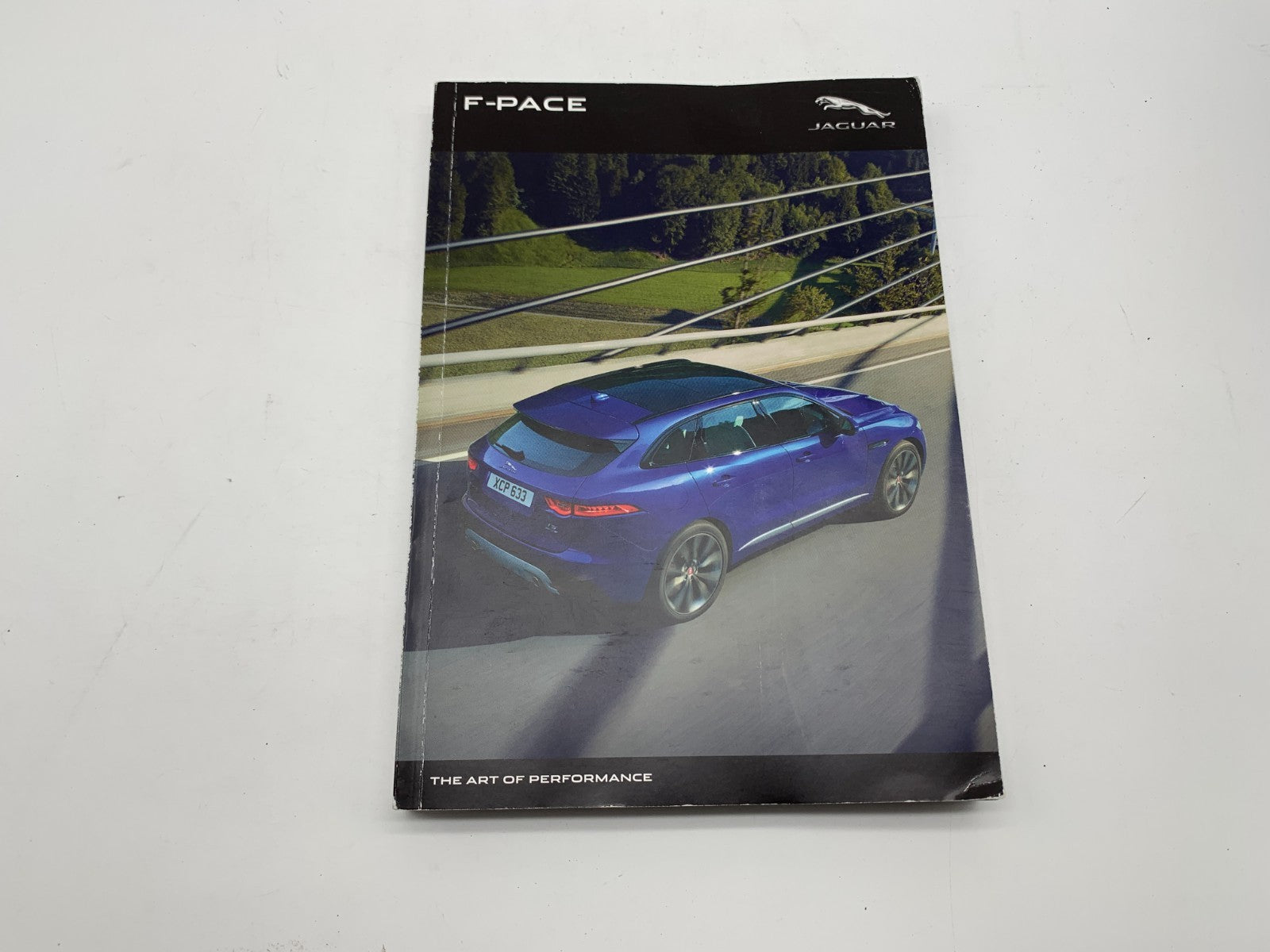 2018 Jaguar F-Pace Owners Manual Set with Case OEM B03B28030