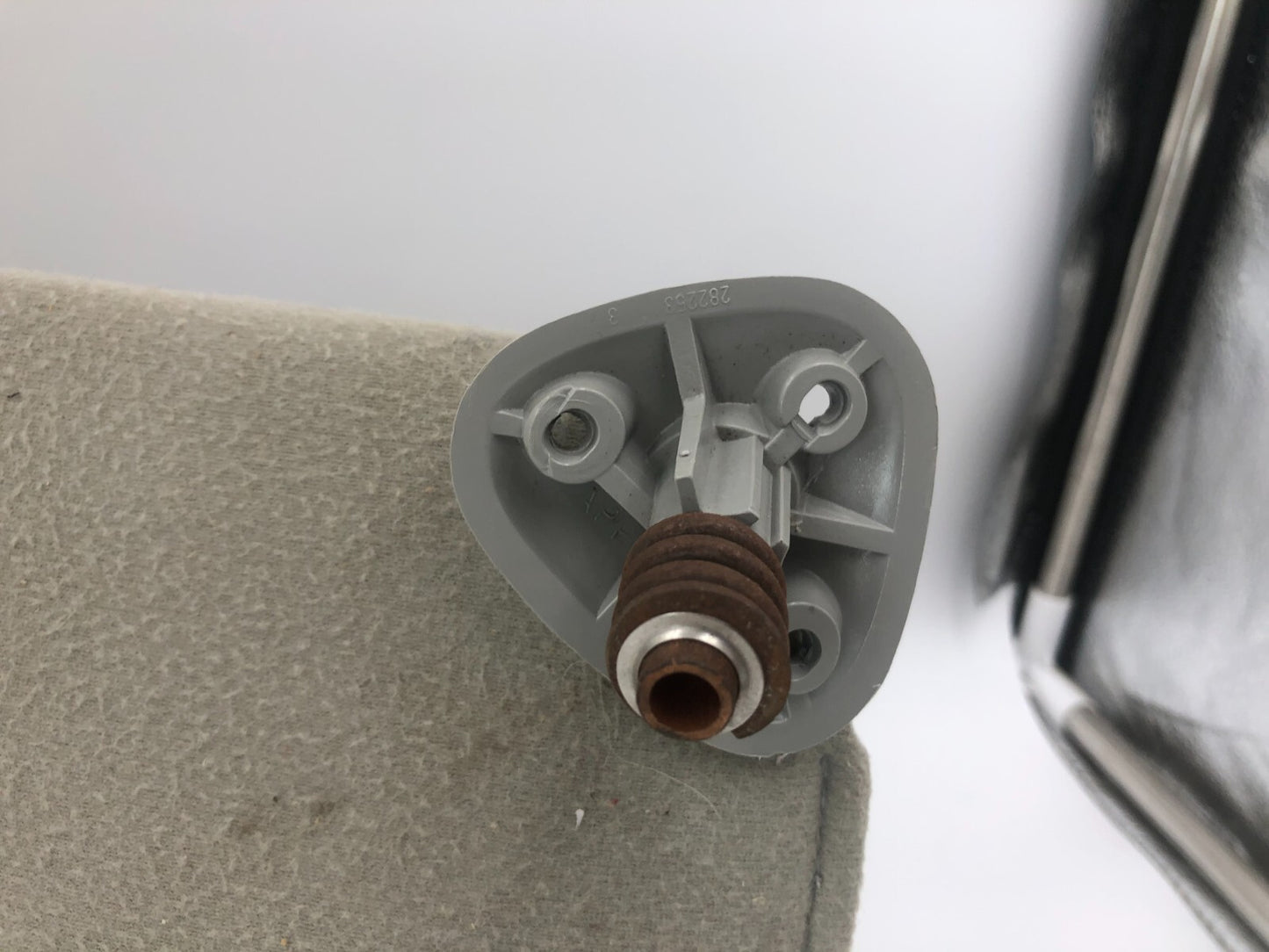 2003-2008 Ford E-350 Passenger Sun Visor Gray OEM E02B44066