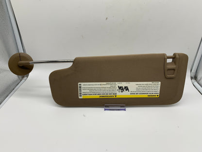 2004-2012 Chevrolet Malibu Passenger Sun Visor Brown OEM B01B13033