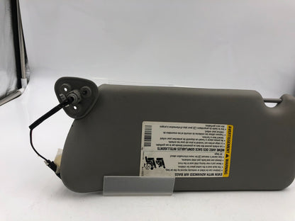 2003-2007 Cadillac CTS Passenger Sun Visor Gray Illuminated OEM A04B27023