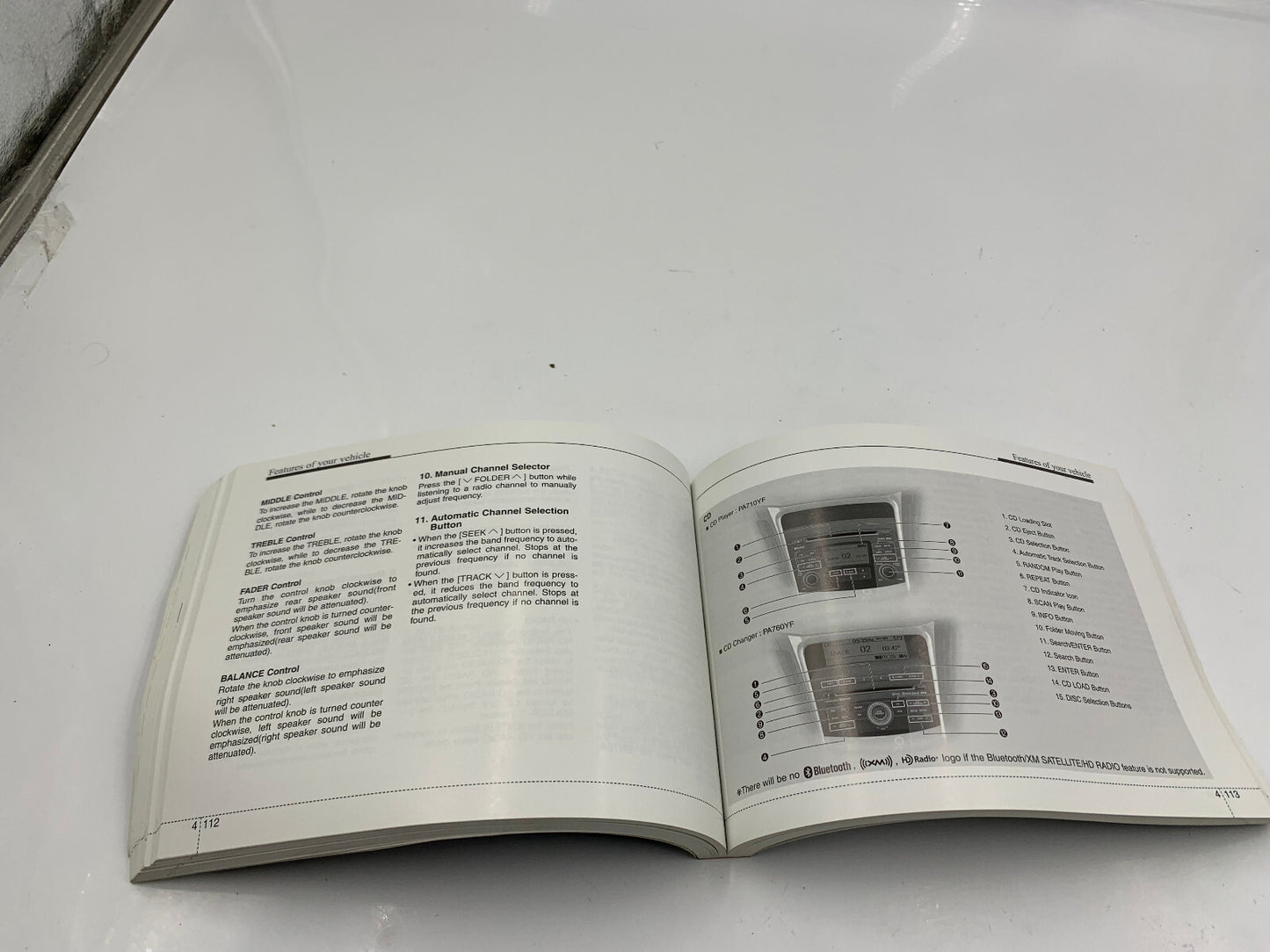 2011 Hyundai Sonata Owners Manual OEM D03B21064
