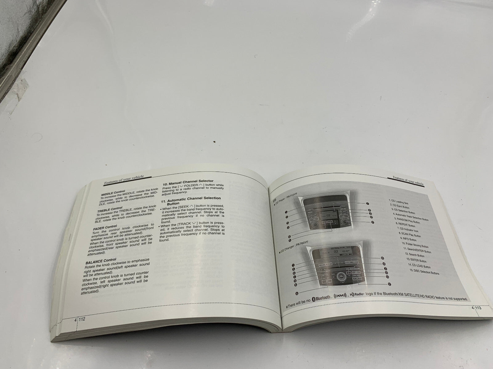 2011 Hyundai Sonata Owners Manual OEM D03B21064