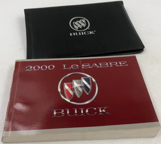 2000 Buick LeSabre Owners Manual with Case OEM D03B55067
