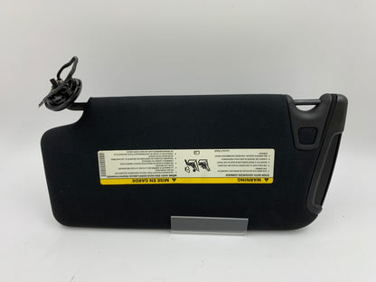 2015-2020 Dodge Charger Passenger Sun Visor Black Illuminated OEM A01B20004