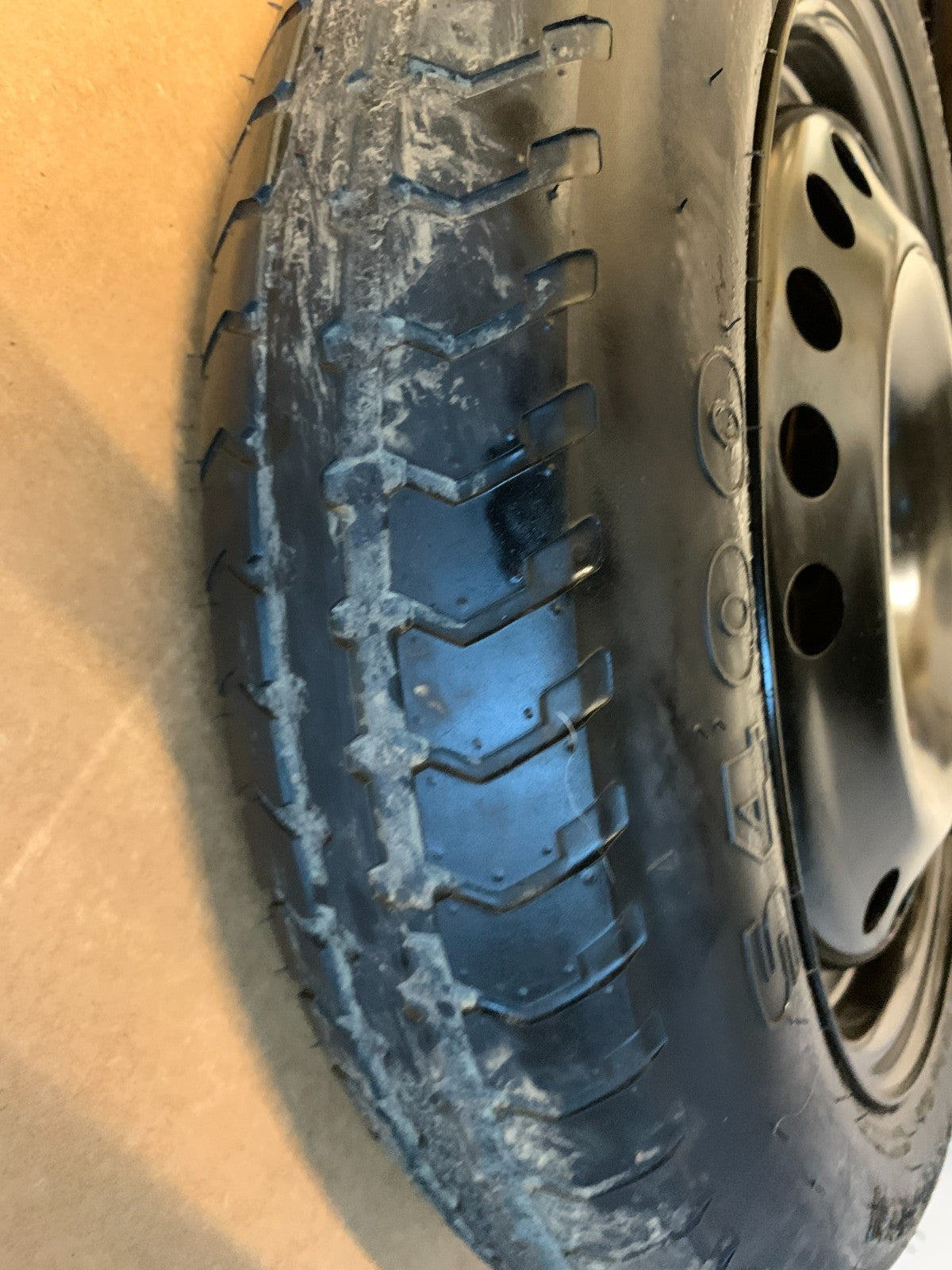 2015-2025 Hyundai Sonata 16" Spare Tire Wheel Compact Donut T125/80D16 Hankook