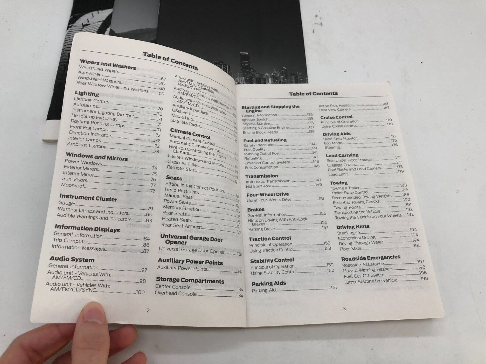 2013 Ford Escape Owners Manual Set with Case OEM B04B49059