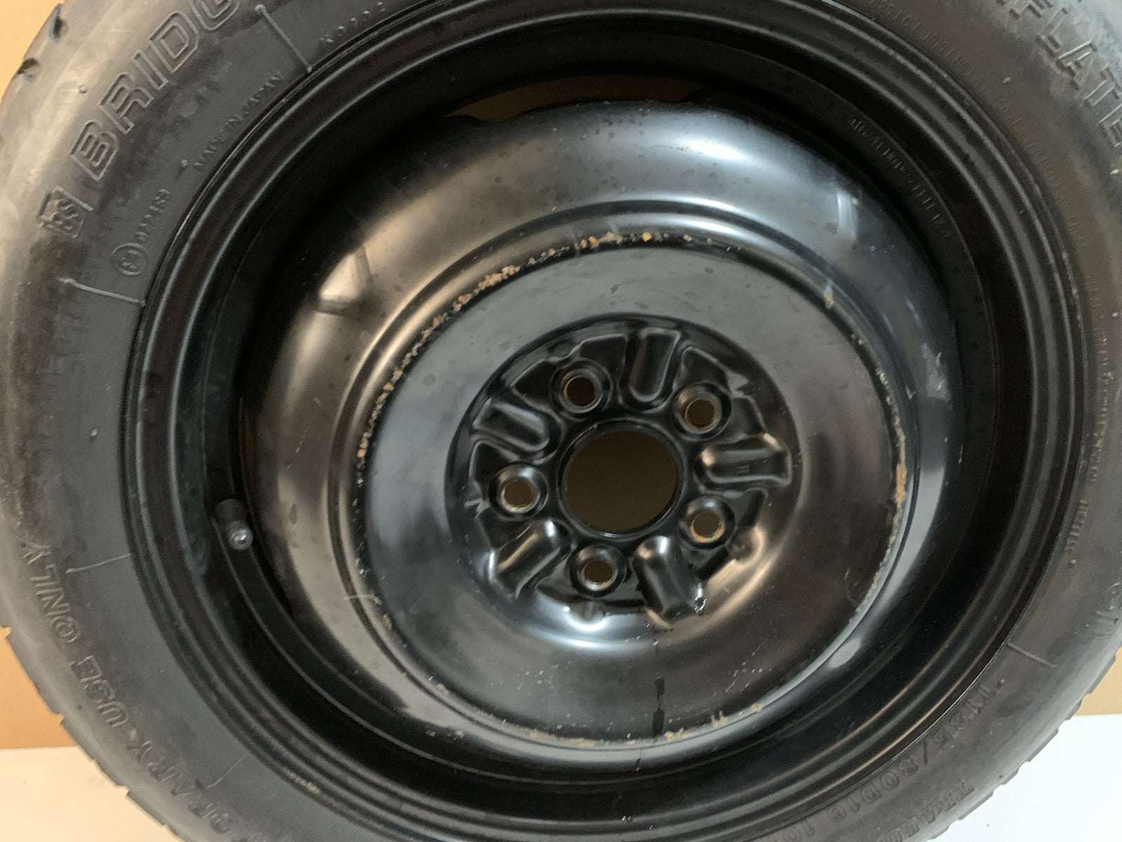 2010-2015 Toyota Prius 16" Spare Tire Compact Donut T135/80D16 OEM