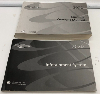 2020 Chevrolet Equinox Owners Manual Set OEM A02B50002