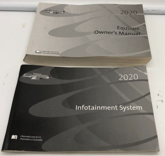 2020 Chevrolet Equinox Owners Manual Set OEM A02B50002