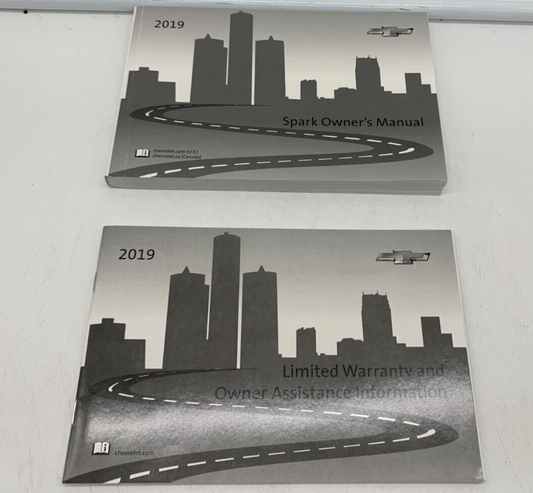 2019 Chevrolet Spark Owners Manual Set OEM B02B09084