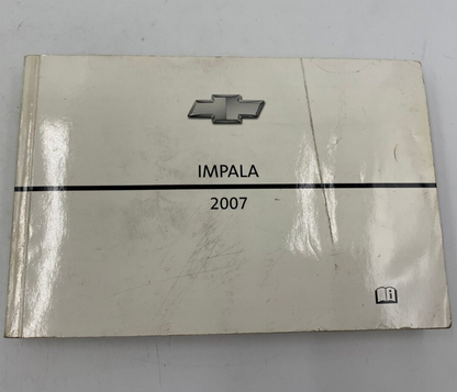 2007 Chevrolet Impala Owners Manual OEM B03B32026