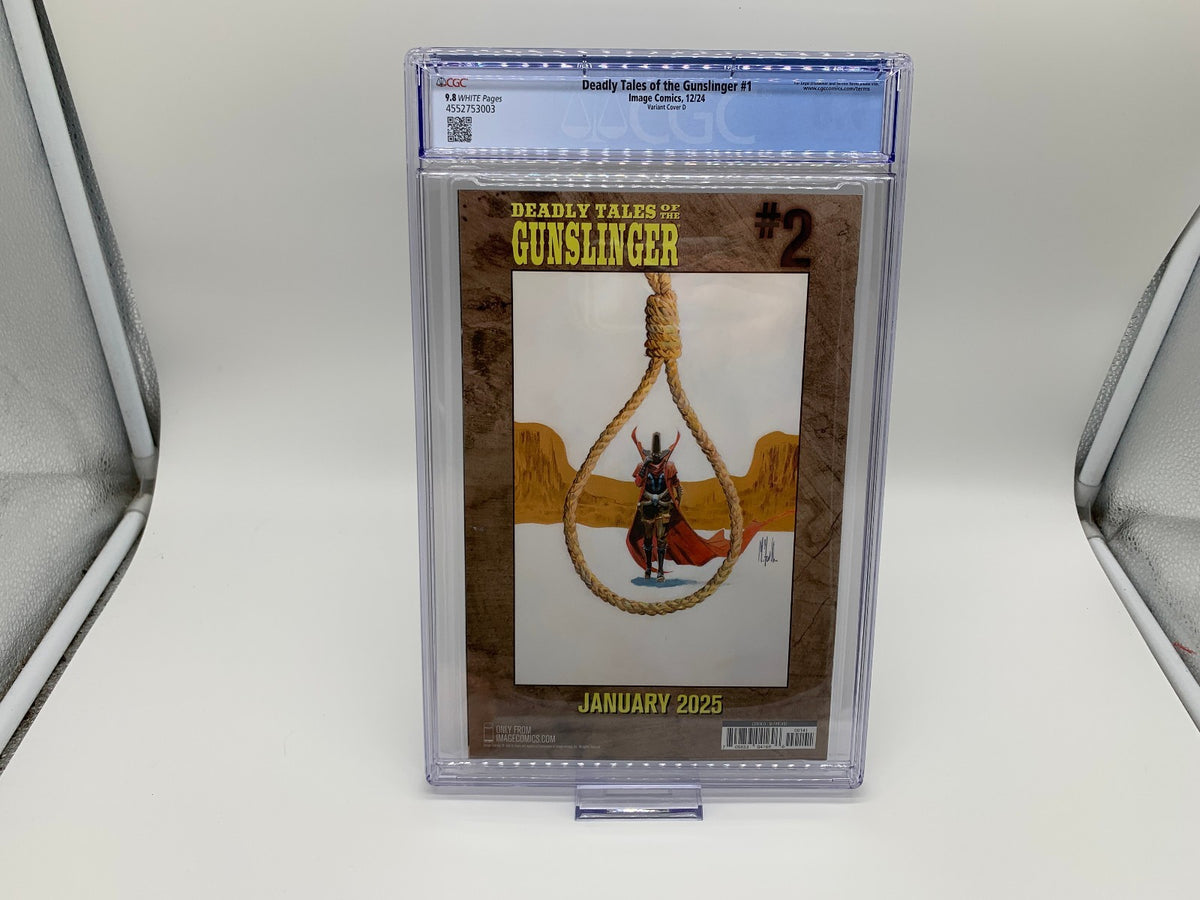 Deadly Tales of the Gunslinger #1 CGC 9.8 1:50 B&W Virgin Incentive McFarlane