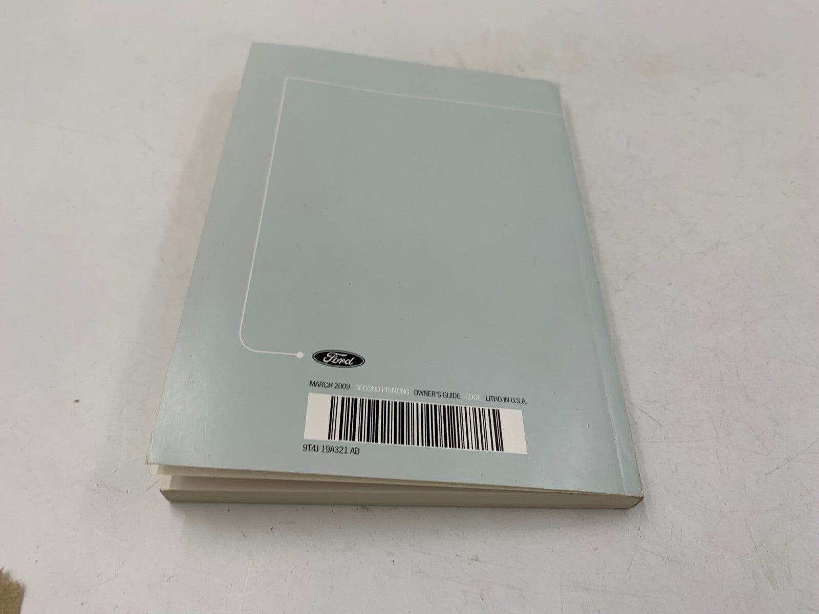 2009 Ford Edge Owners Manual Set with Case OEM E03B40032