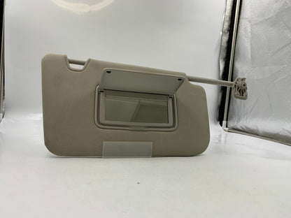 2017 Nissan Rogue Passenger Sun Visor Gray Illuminated OEM C01B10069