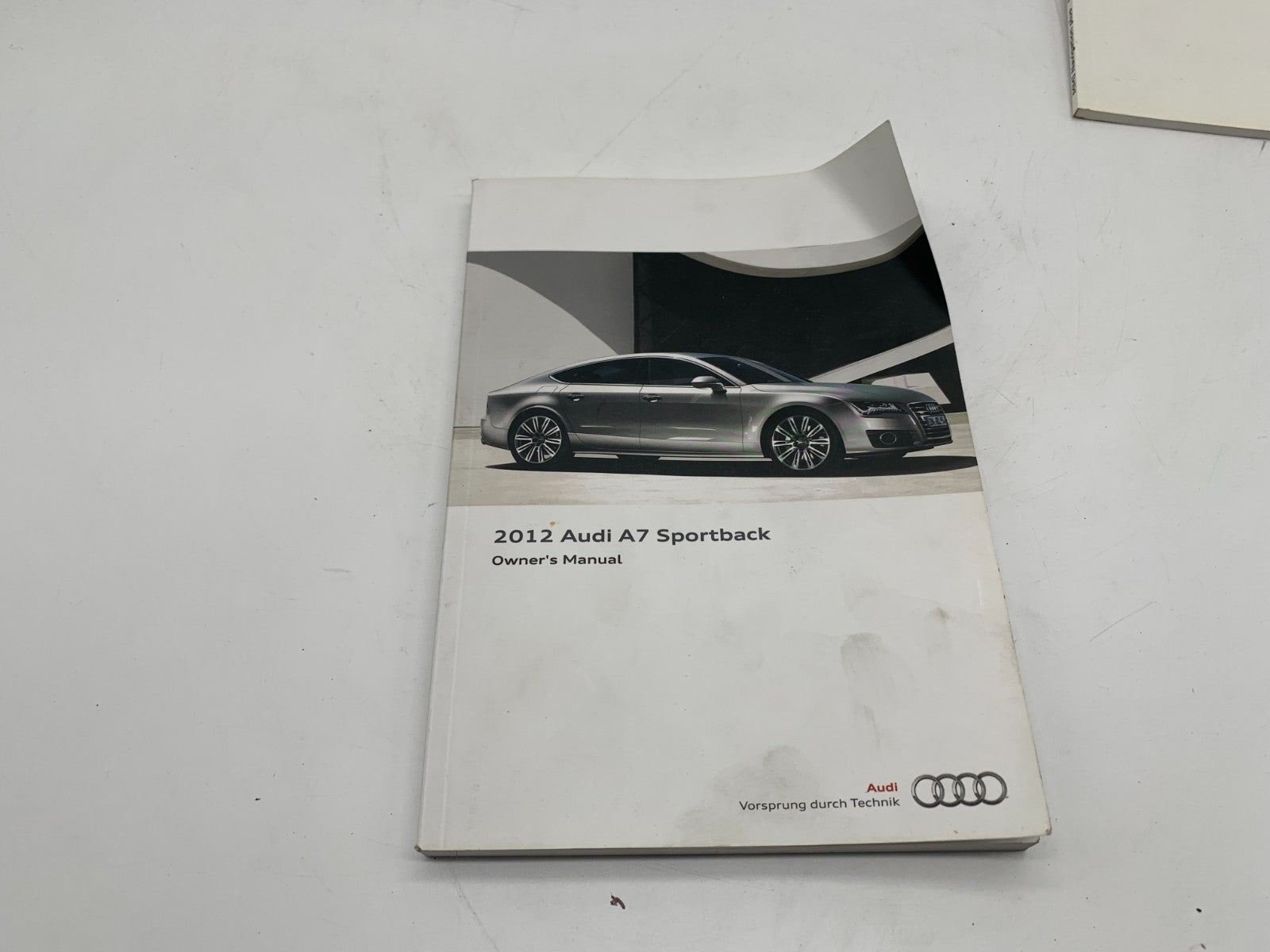 2012 Audi A7 Sportback Owners Manual Set OEM D03B64005