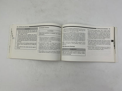 2002 Dodge Durango Owners Manual OEM A01B52034