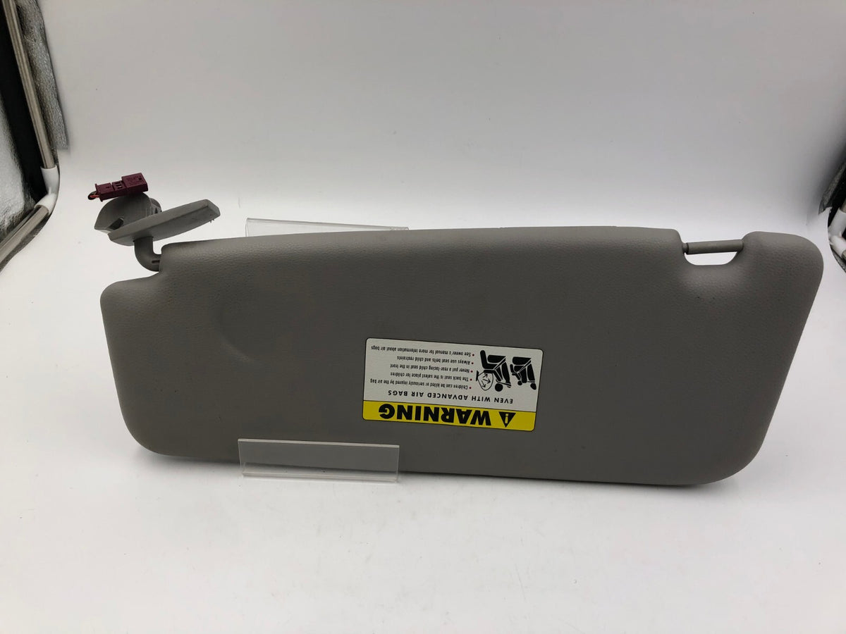 2008-2010 BMW 528i Passenger Sun Visor Gray Illuminated OEM G01B08056