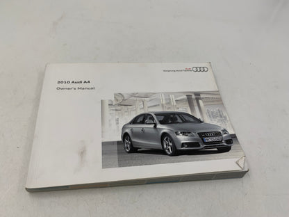 2010 Audi A4 Sedan Owners Manual Set with Case OEM E03B07022