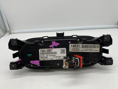 2012-2017 Fiat 500 Climate Control Dual Zone AC Heater Unit OEM C02B14060