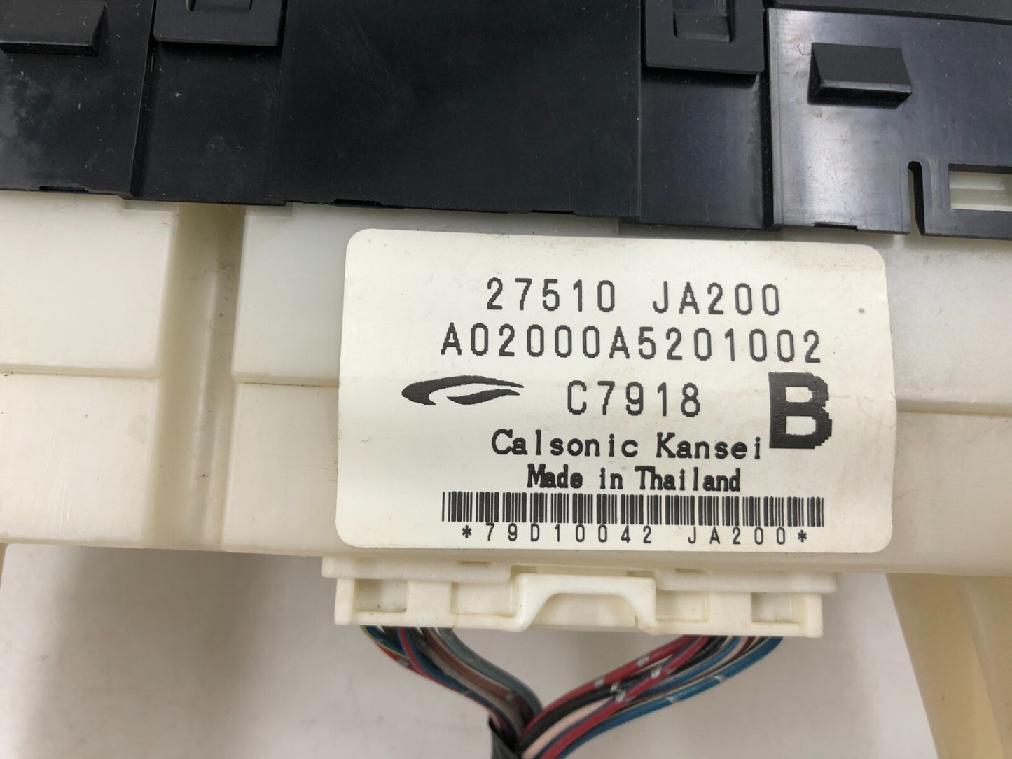 2007-2008 Nissan Altima AC Heater Climate Control OEM E01B19051