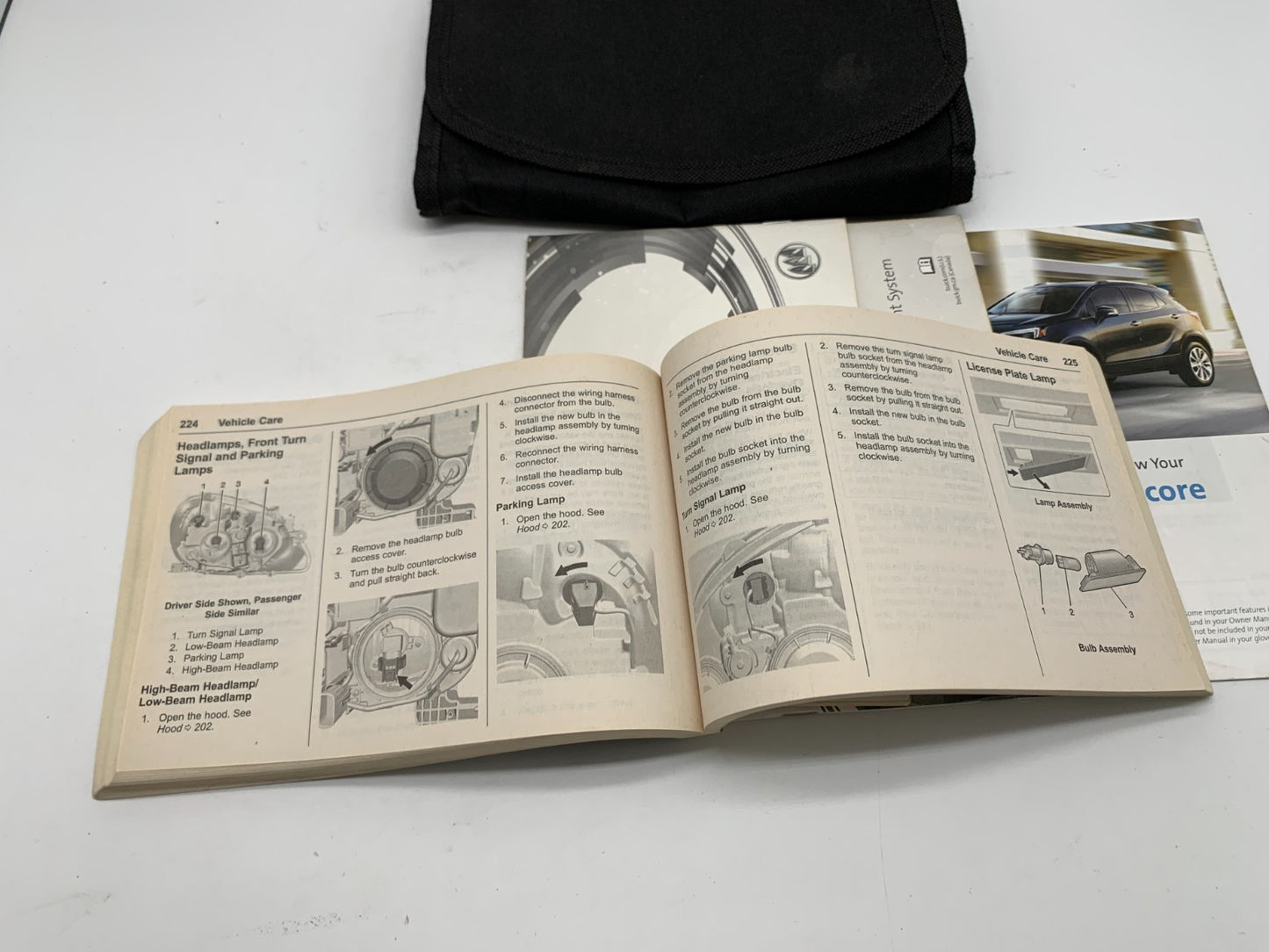 2017 Buick Encore Owners Manual Set OEM B04B25014