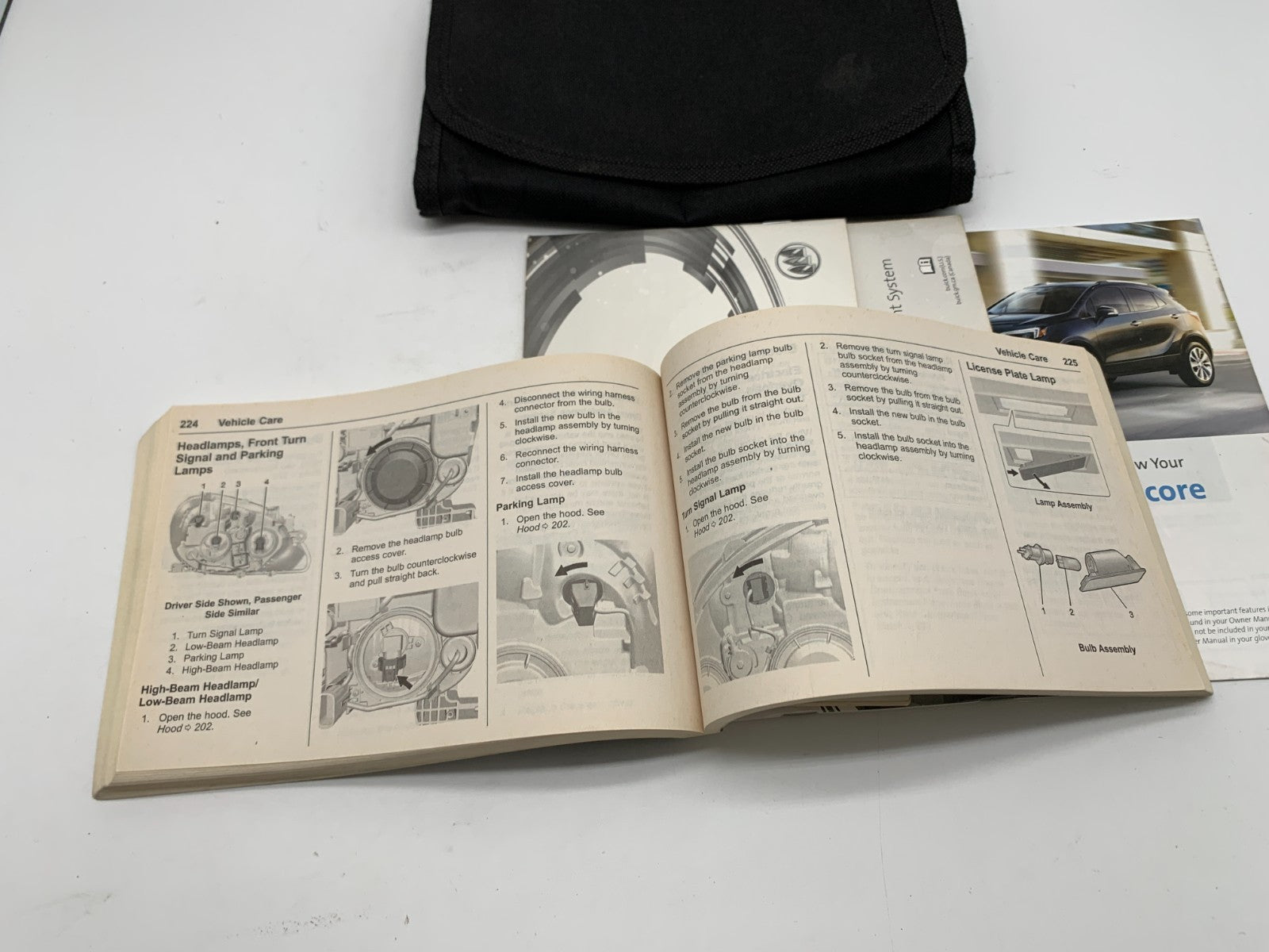 2017 Buick Encore Owners Manual Set OEM B04B25014