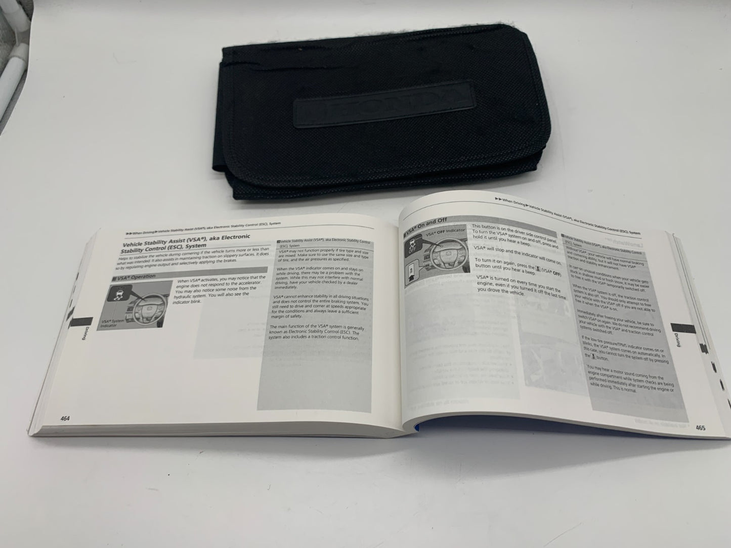 2015 Honda Accord Sedan Owners Manual Set with Case OEM A01B24024