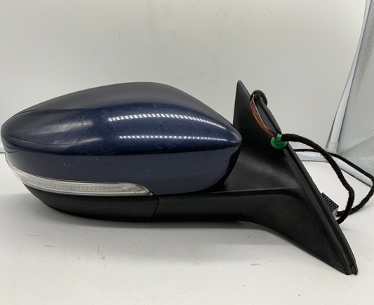2013-2015 Volkswagen Tiguan Passenger Side Power Door Mirror Blue OEM A03B11038